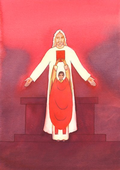 Sám Ježíš k nám mluví prostřednictvím Písma svatého, zvláště když je evangelium hlásáno při mši svaté v roce 2003 (bez papíru) od Elizabeth Wang