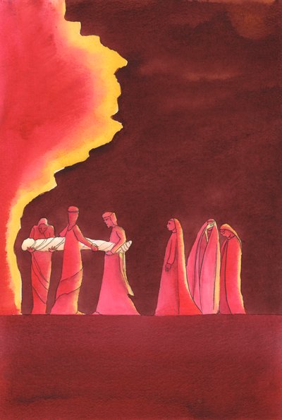 Stejně jako Mary musíme někdy čelit ?pohřbu? našich pozemských nadějí; přesto nám Bůh může dát trvalou radost, pokud v Něho vložíme svou důvěru, 2002 (bez papíru) od Elizabeth Wang