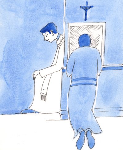 Kněží by měli být jako Kristus, který vyzval lidi, aby činili pokání ze svých hříchů, 2003 (bez papíru) od Elizabeth Wang