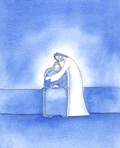 Kristus, náš Pán, je tak dobrý, že projevuje svou vděčnost, když jsme vynaložili zvláštní úsilí k plnění Jeho vůle, 2003 (bez papíru) od Elizabeth Wang