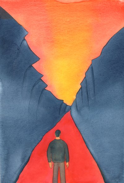 Křesťanský život se skládá z důvěry v Krista, vzdání se hříchu, následování Jeho cesty i ve tmě a směřování ke Slávě nebes, 2003 (bez papíru) od Elizabeth Wang