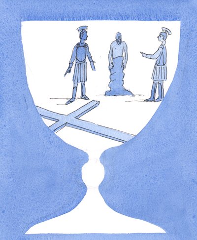 Vzácná krev je přítomna na našem oltáři, 2004 (bez papíru) od Elizabeth Wang