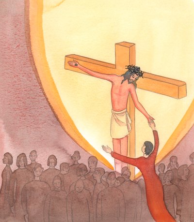 Ti, kteří pomáhají trpícím, ať už ti, kteří trpí na těle, mysli nebo duchu, jsou „první v lásce“, 2000 (bez papíru) od Elizabeth Wang