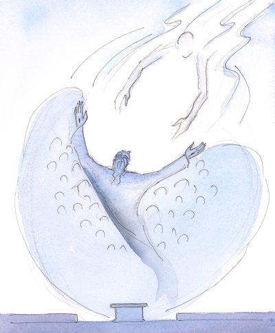 Máme úžasnou moc, když se modlíme s Ježíšem při mši svaté, 2004 (bez papíru) od Elizabeth Wang