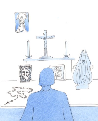 Měli bychom si být vědomi důležitosti a hodnoty lidových pobožností, 2004 (bez papíru) od Elizabeth Wang