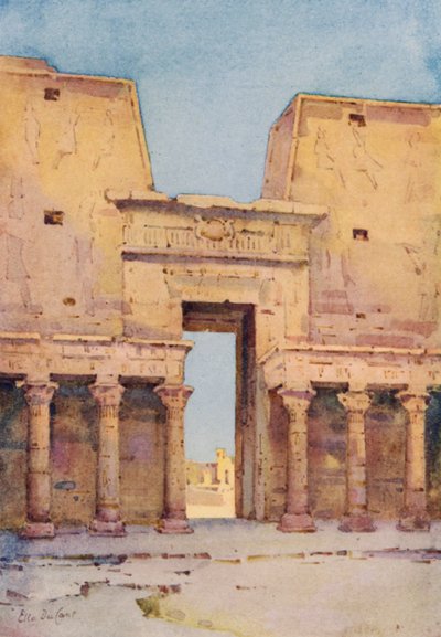 Edfu (barevné lito) od Ella Du Cane