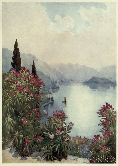 Villa Serbelloni, Lago di Como, Ilustrace z 