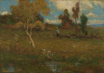 Návrat z farmy, ca. 1915-1920. od Elliott Daingerfield