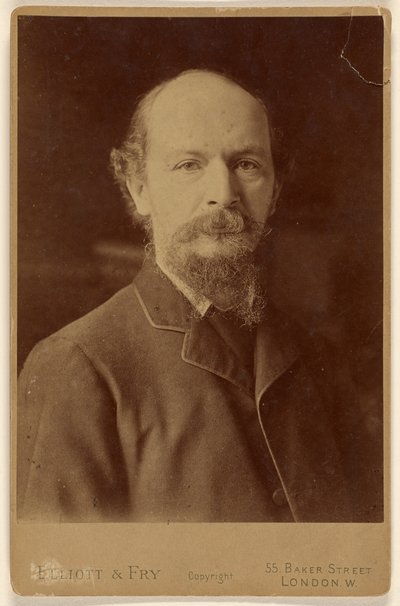 A[legernon] C[harles] Swinburne (1837 - 1909) od Elliott and Fry