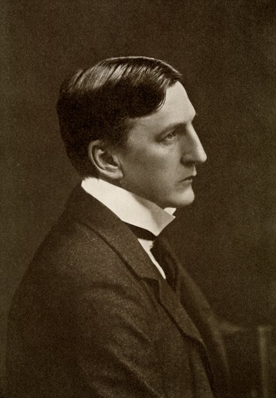Alfred Edward Woodley Mason , britský autor, 1910. od Elliott and Fry