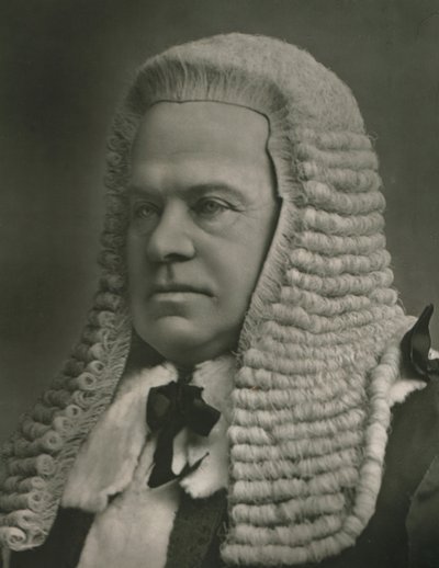 The Right Honorable The Earl of Halsbury, c1880, c1907. od Elliott and Fry