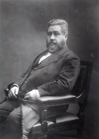 Reverend Charles Haddon Spurgeon od Elliott und Fry Studio