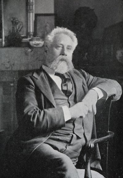 William Ernest Henley od Elliott und Fry Studio