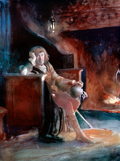 George Alexander ve filmu Kdybych byl králem, c1902. od Ellis and Walery
