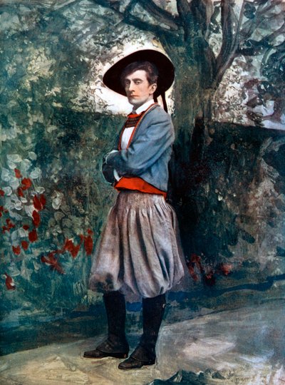 Sir Johnston Forbes-Robertson ve Svátosti Jidáše, c1902. od Ellis and Walery