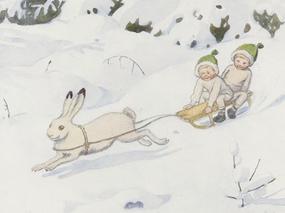 Sněhový zajíc od Elsa Beskow