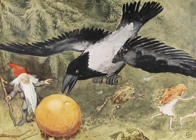 Sluneční vejce (1932) Kråkan od Elsa Beskow