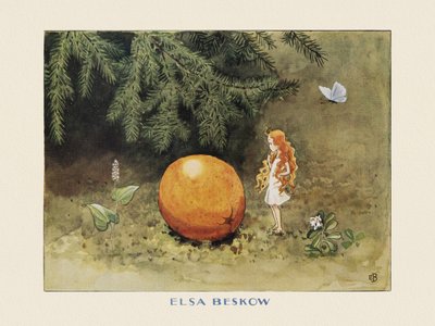 Sluneční vejce Apelsinen od Elsa Beskow