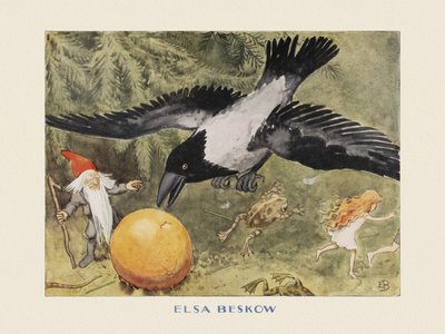 Sluneční vejce Kråkan od Elsa Beskow