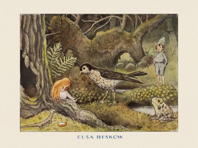 Sluneční vejce Slzy od Elsa Beskow