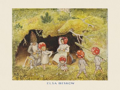 Děti z Tomotebo Rodina od Elsa Beskow