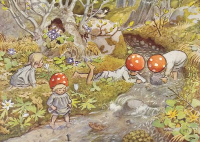 Děti z Tomtebo – Bäcken od Elsa Beskow