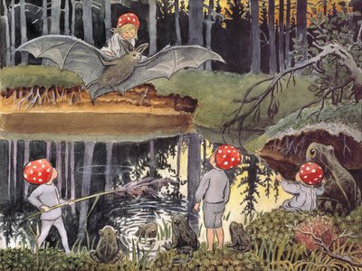 Děti ze Svatého Mikuláše: Netopýr od Elsa Beskow