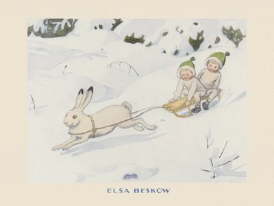 Děti z Tomtebo: Sněhový zajíc od Elsa Beskow