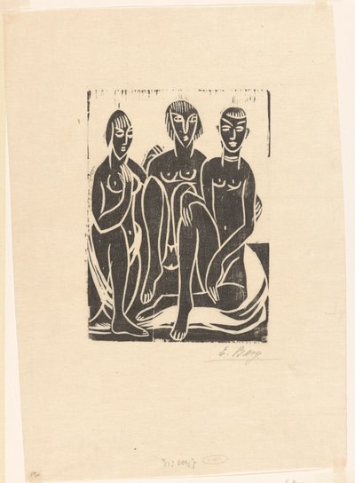 Tři ženy od Else Berg (signed by artist)