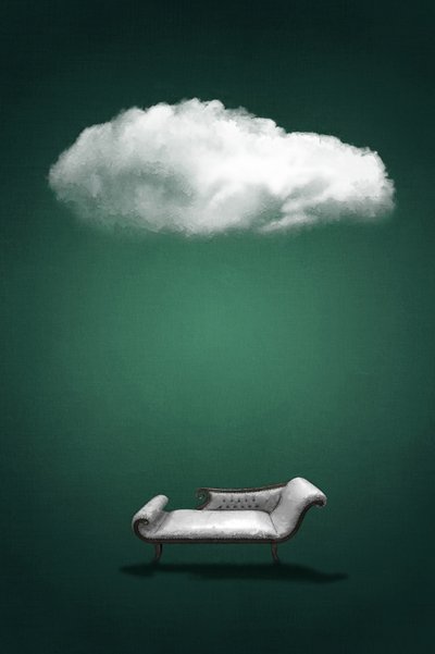 Křeslo Dream Cloud od Ema Paraschiv