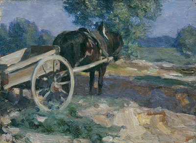Der Karrengaul od Emanuel Franz Hegenbarth