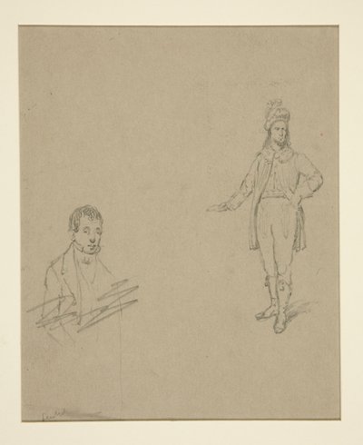 Dva muži od Emanuel Gottlieb Leutze