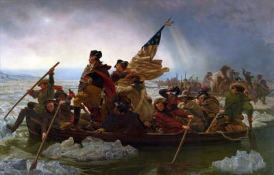 Washington Crossing the Delaware od Emanuel Leutze