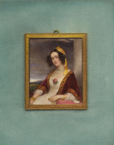 Portrét neznámé ženy od Emanuel Thomas Peter