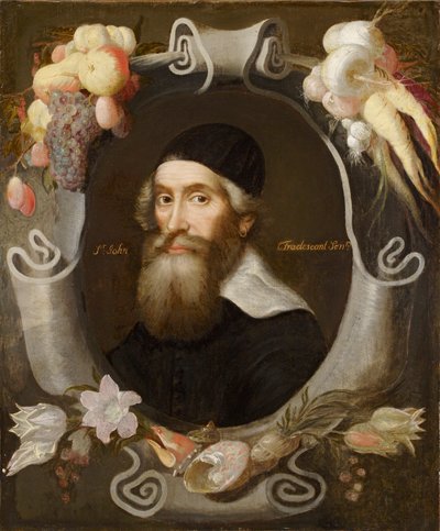 John Tradescant starší, 17. století od Emanuel de Critz