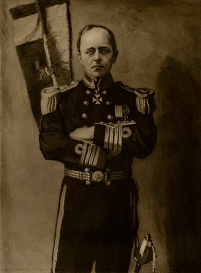 Kapitán Robert F. Scott, R.N., C.V.O., c1900-1910, 1913. od Emery Walker