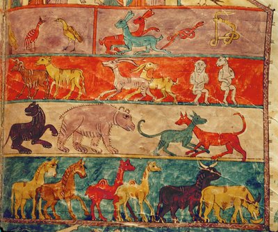 Zvířata uvnitř archy od Emeterio the Monk