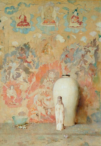 Obrázek z Tibetu, kolem roku 1920 od Emil Carlsen