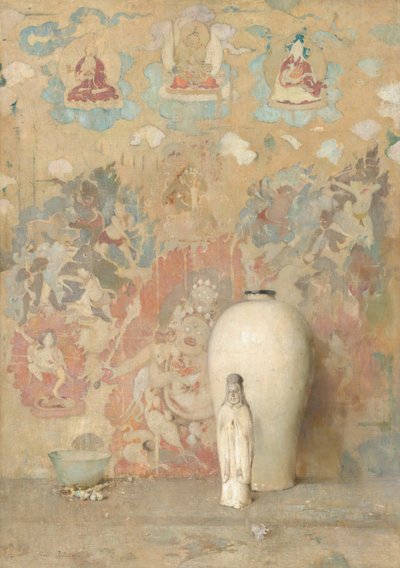 Obrázek z Tibetu, c. 1920. od Emil Carlsen