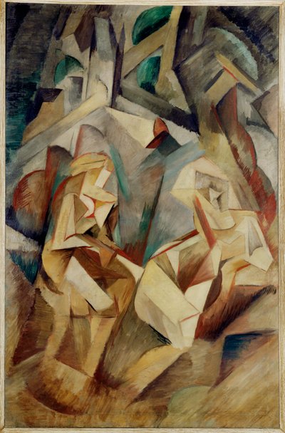 Koupající se (olej na plátně) od Emil Filla