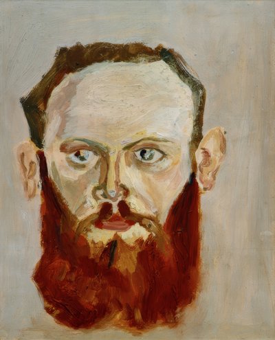 Portrét muže s plnovousem od Emil Hertzka