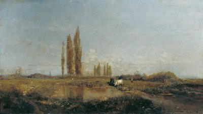 Na Dyji u Lundenburgu od Emil Jakob Schindler