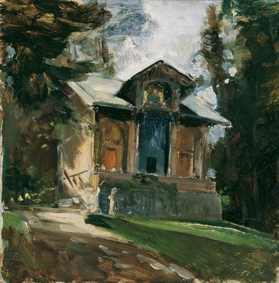 Ateliér malíře Heinricha von Angeli v Reichenau od Emil Jakob Schindler