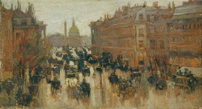 Rue Royale, Paříž od Emil Leonhard Smidt
