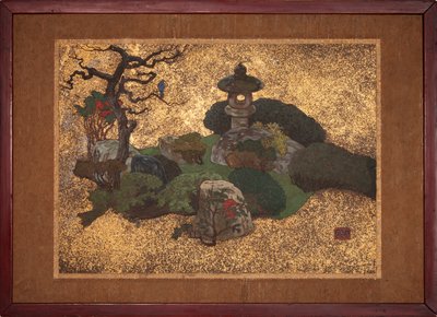 Japonská zahrada od Emil Orlik