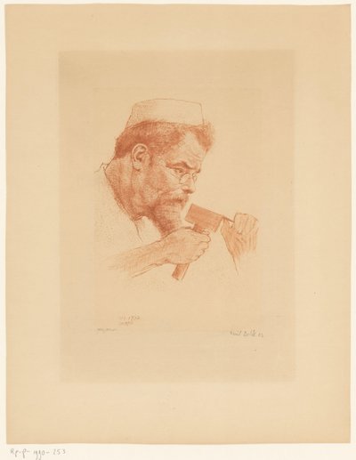 Portrét Maxe Klingera od Emil Orlik