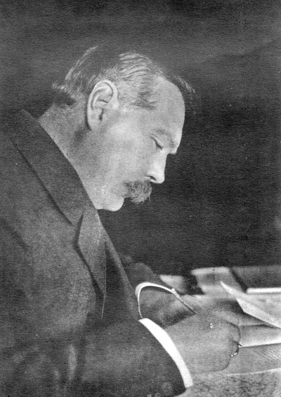 Sir Arthur Conan Doyle, skotský autor, 1912. od Emil Otto Hoppe
