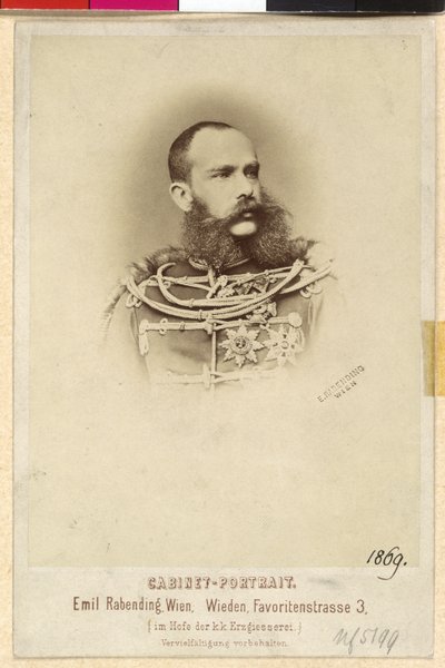 Rakouský císař František Josef I. od Emil Rabending