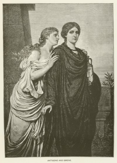Antigona a Ismene od Emil Teschendorff