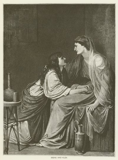 Irene a Klea od Emil Teschendorff